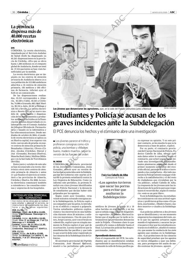 ABC CORDOBA 10-11-2005 página 36