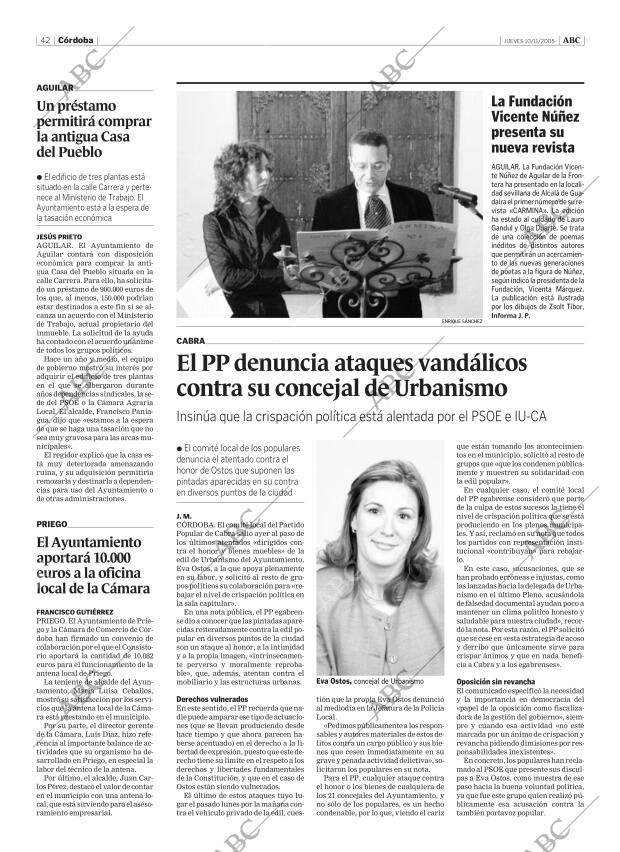 ABC CORDOBA 10-11-2005 página 42