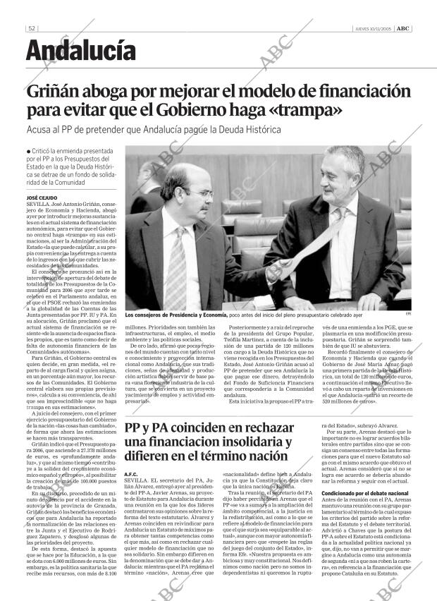 ABC CORDOBA 10-11-2005 página 52