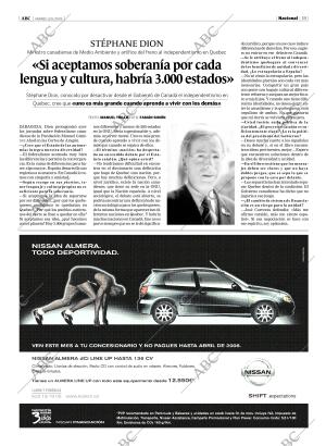 ABC MADRID 11-11-2005 página 19