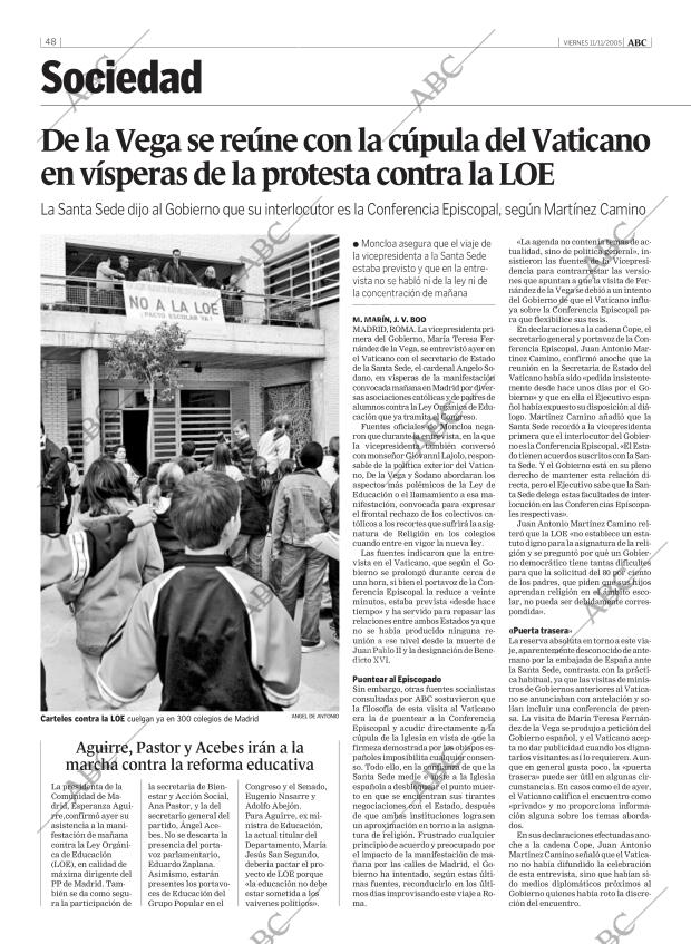 ABC MADRID 11-11-2005 página 48
