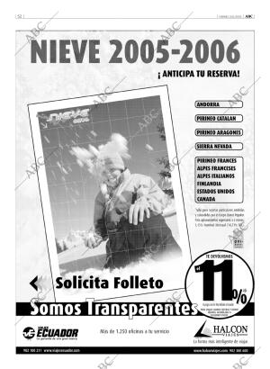 ABC MADRID 11-11-2005 página 52