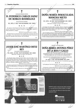 ABC MADRID 11-11-2005 página 84