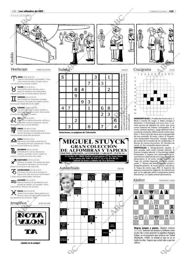 ABC MADRID 12-11-2005 página 106