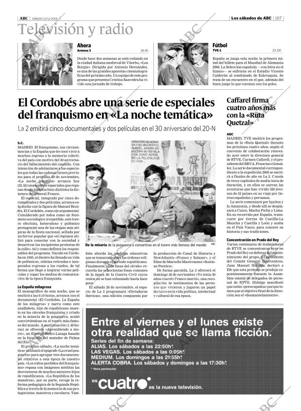 ABC MADRID 12-11-2005 página 107