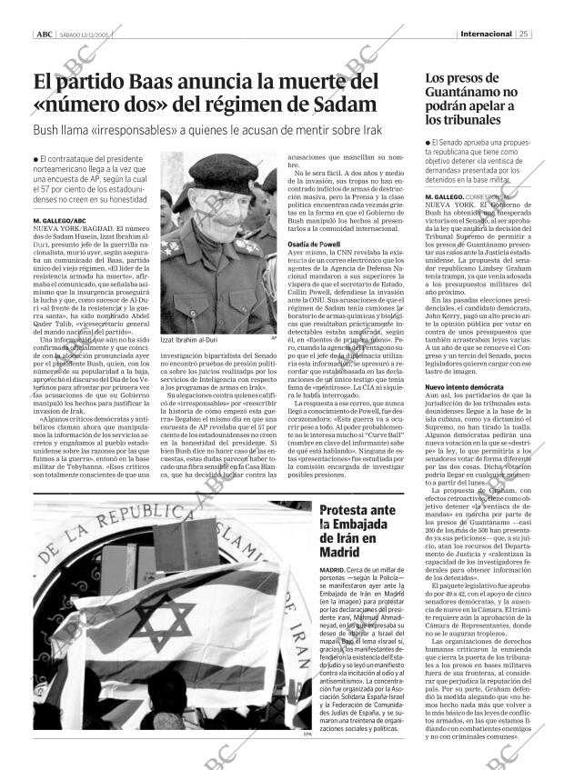 ABC MADRID 12-11-2005 página 25