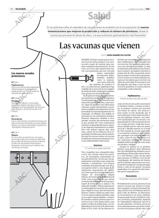 ABC MADRID 12-11-2005 página 48