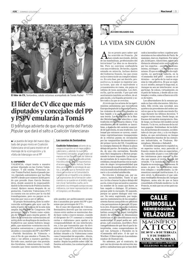 ABC MADRID 13-11-2005 página 21