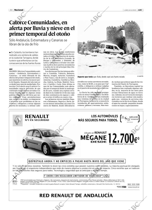 ABC SEVILLA 14-11-2005 página 44
