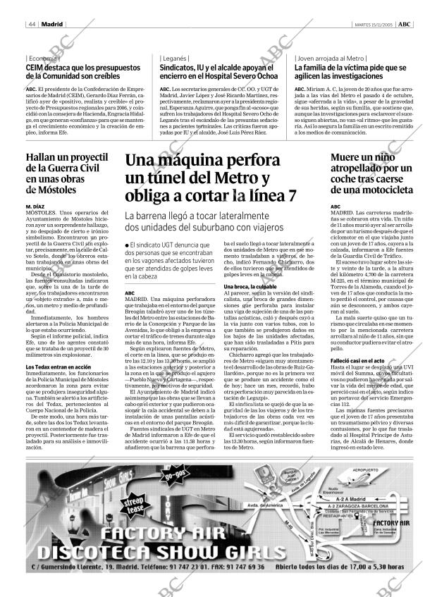 ABC MADRID 15-11-2005 página 44