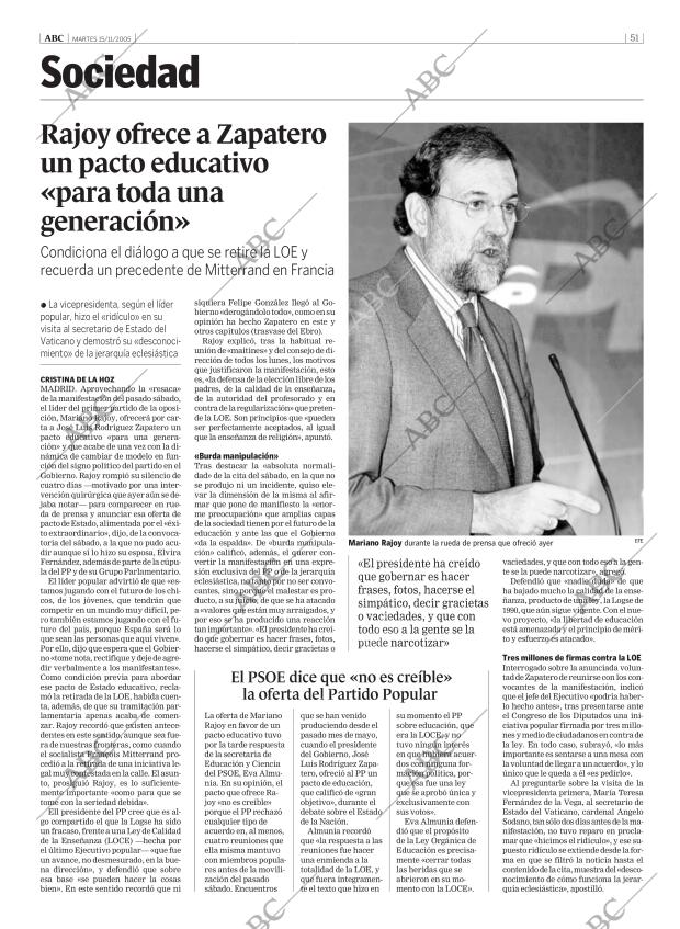 ABC MADRID 15-11-2005 página 51