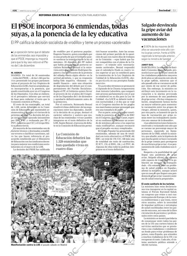 ABC MADRID 15-11-2005 página 53