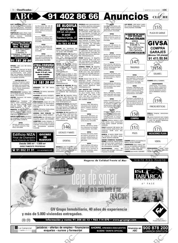 ABC MADRID 15-11-2005 página 78