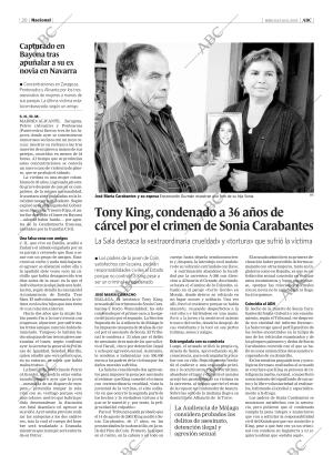 ABC MADRID 16-11-2005 página 20