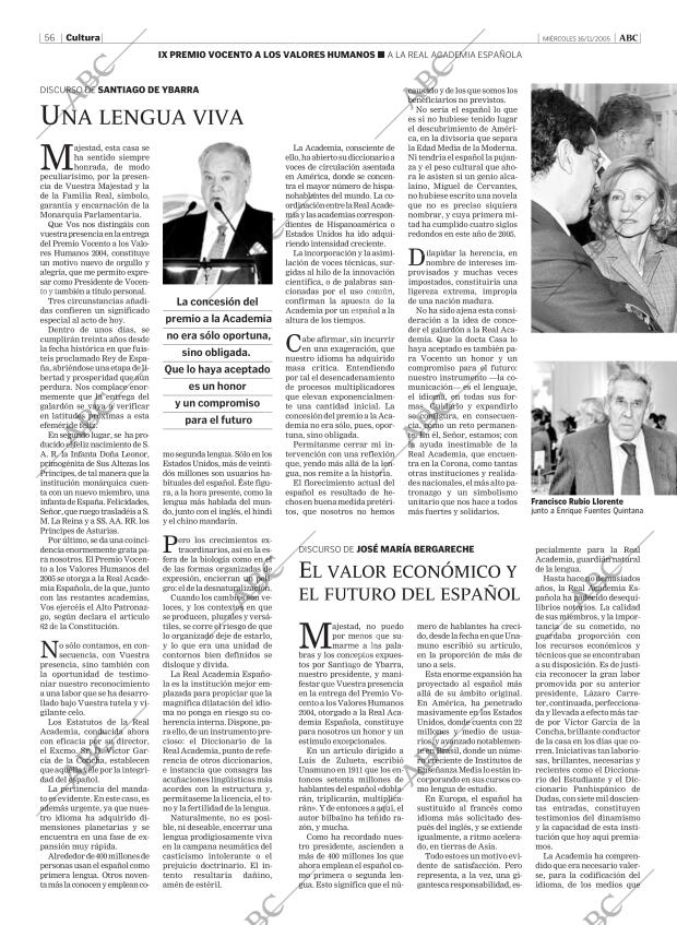 ABC MADRID 16-11-2005 página 56