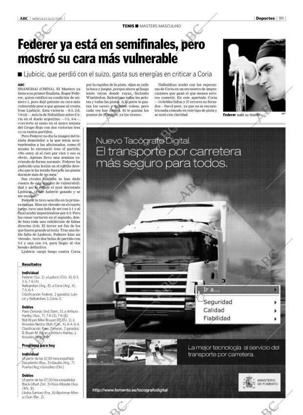 ABC MADRID 16-11-2005 página 99