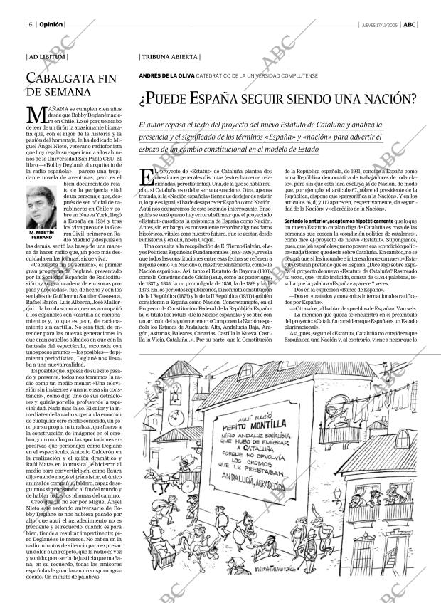 ABC MADRID 17-11-2005 página 6