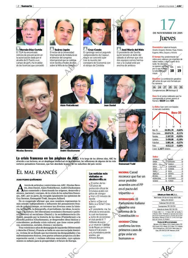 ABC SEVILLA 17-11-2005 página 2