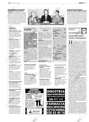 ABC SEVILLA 17-11-2005 página 27