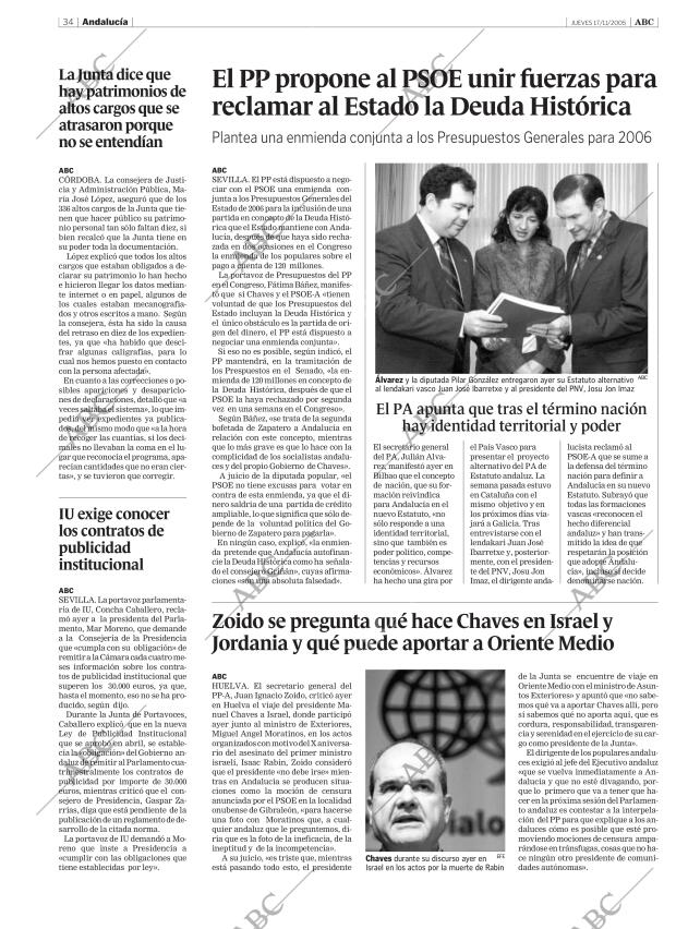 ABC SEVILLA 17-11-2005 página 34