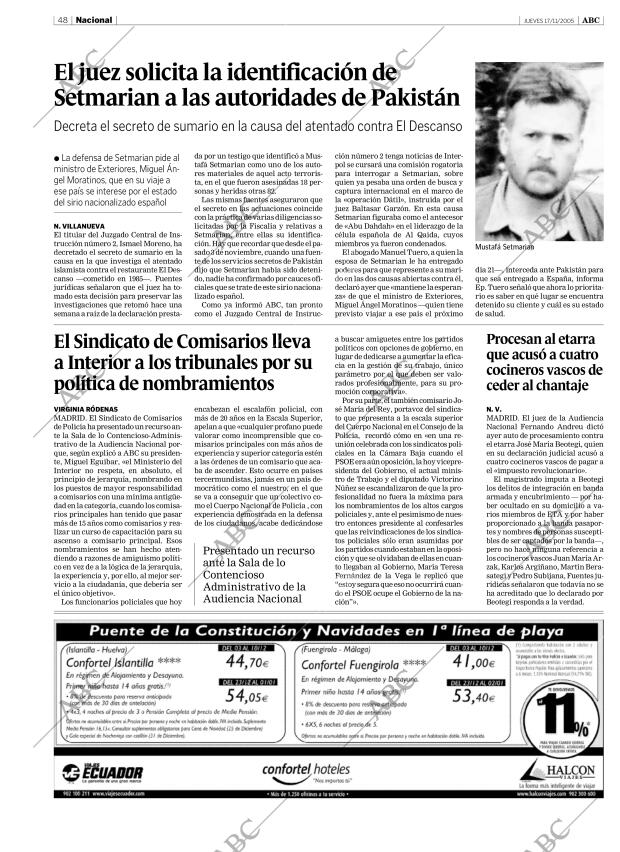 ABC SEVILLA 17-11-2005 página 48