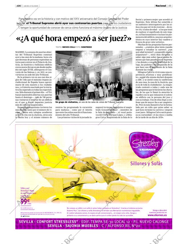 ABC SEVILLA 17-11-2005 página 49