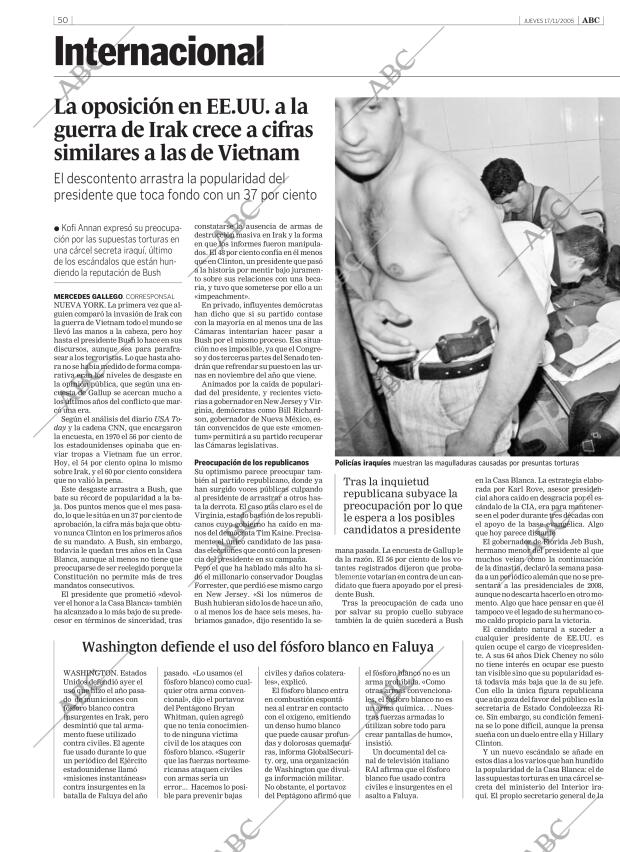 ABC SEVILLA 17-11-2005 página 50