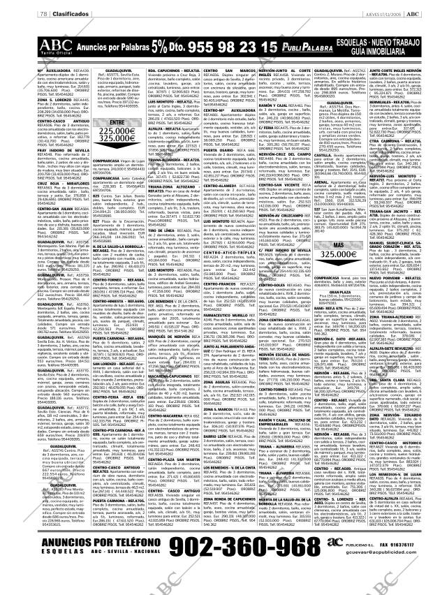 ABC SEVILLA 17-11-2005 página 78