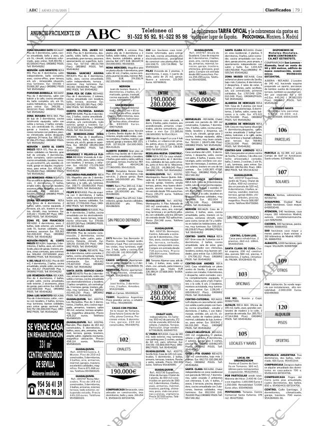 ABC SEVILLA 17-11-2005 página 79
