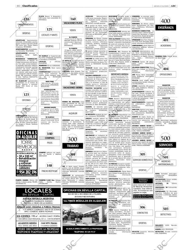 ABC SEVILLA 17-11-2005 página 80