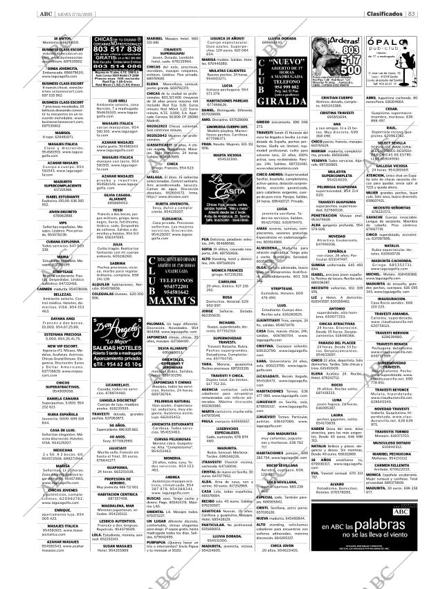 ABC SEVILLA 17-11-2005 página 83