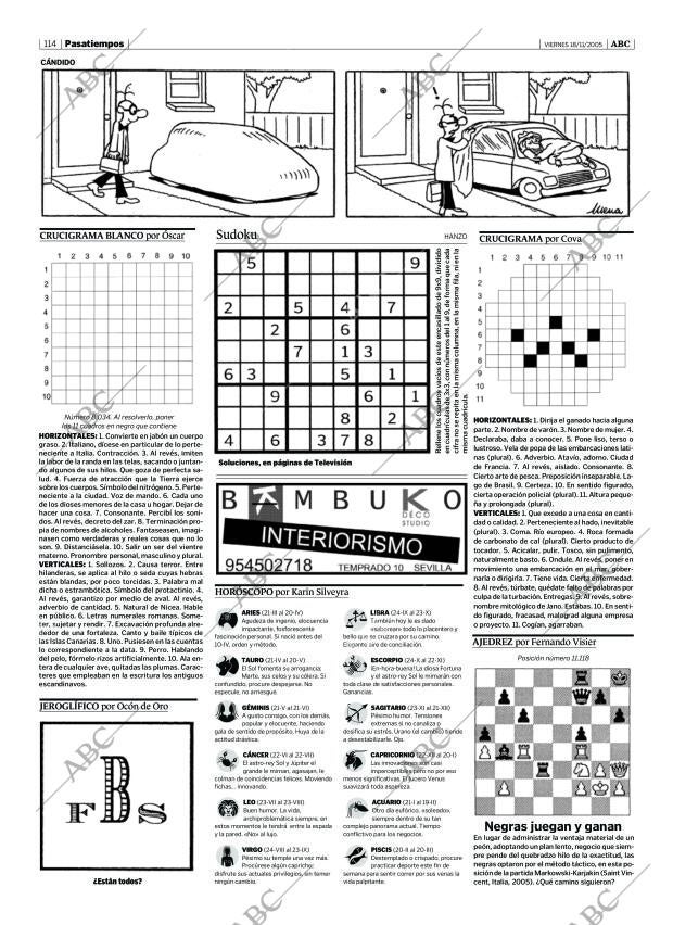 ABC SEVILLA 18-11-2005 página 114