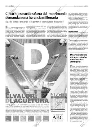 ABC SEVILLA 18-11-2005 página 20