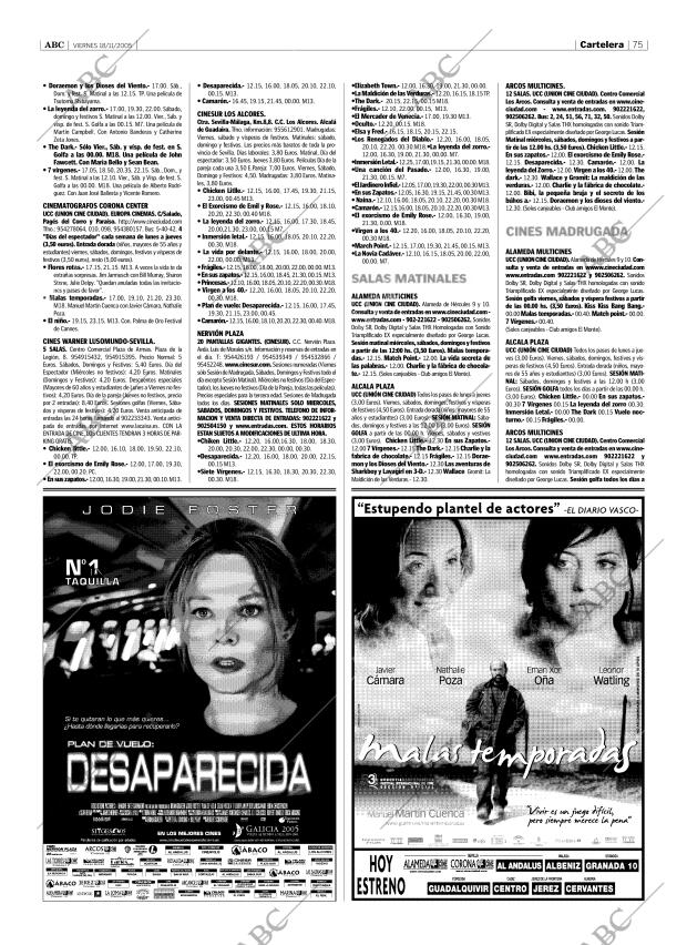 ABC SEVILLA 18-11-2005 página 75