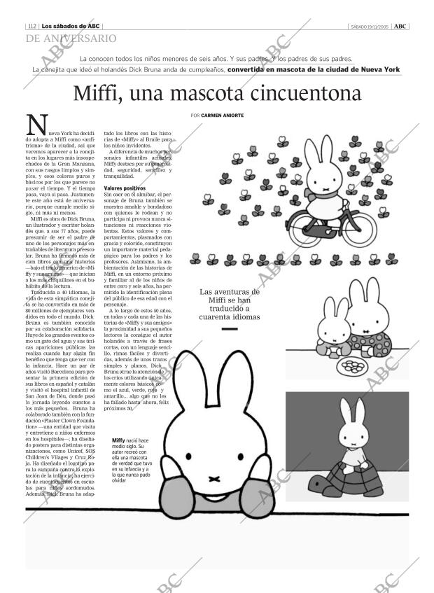 ABC MADRID 19-11-2005 página 112