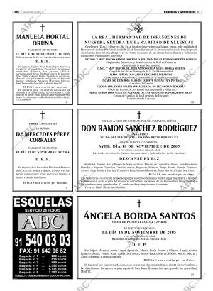 ABC MADRID 19-11-2005 página 81