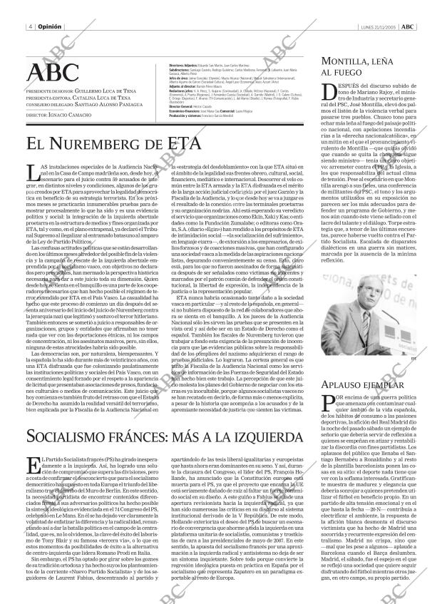 ABC MADRID 21-11-2005 página 4