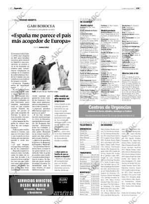 ABC MADRID 21-11-2005 página 42