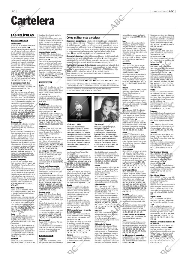 ABC MADRID 21-11-2005 página 60