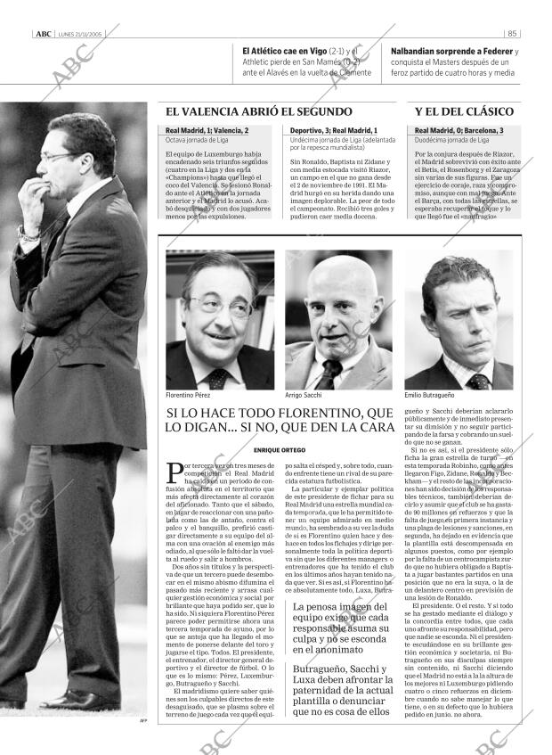 ABC MADRID 21-11-2005 página 85