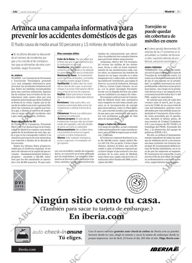 ABC MADRID 24-11-2005 página 39