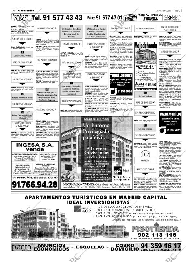 ABC MADRID 24-11-2005 página 76