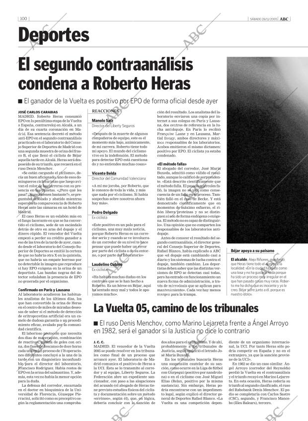 ABC MADRID 26-11-2005 página 100