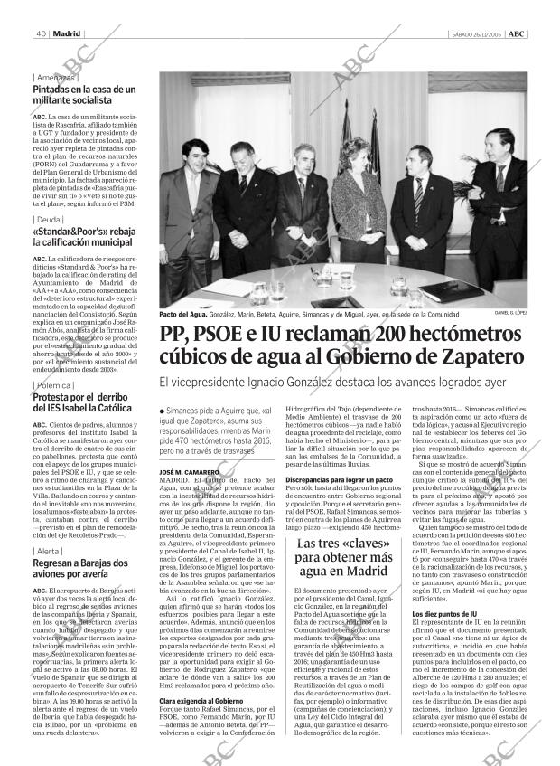 ABC MADRID 26-11-2005 página 40