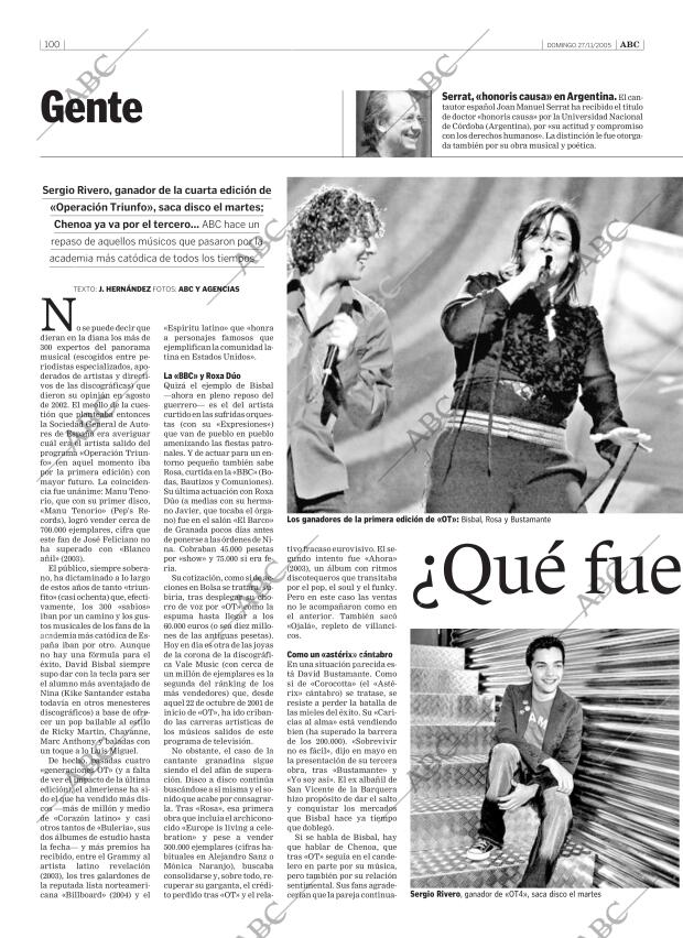 ABC CORDOBA 27-11-2005 página 100