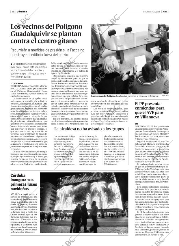 ABC CORDOBA 27-11-2005 página 38