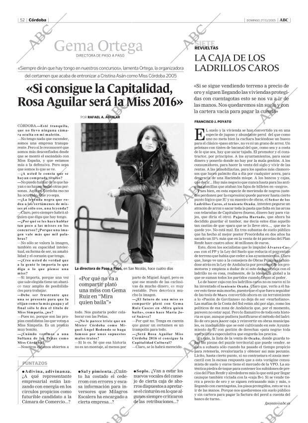ABC CORDOBA 27-11-2005 página 52