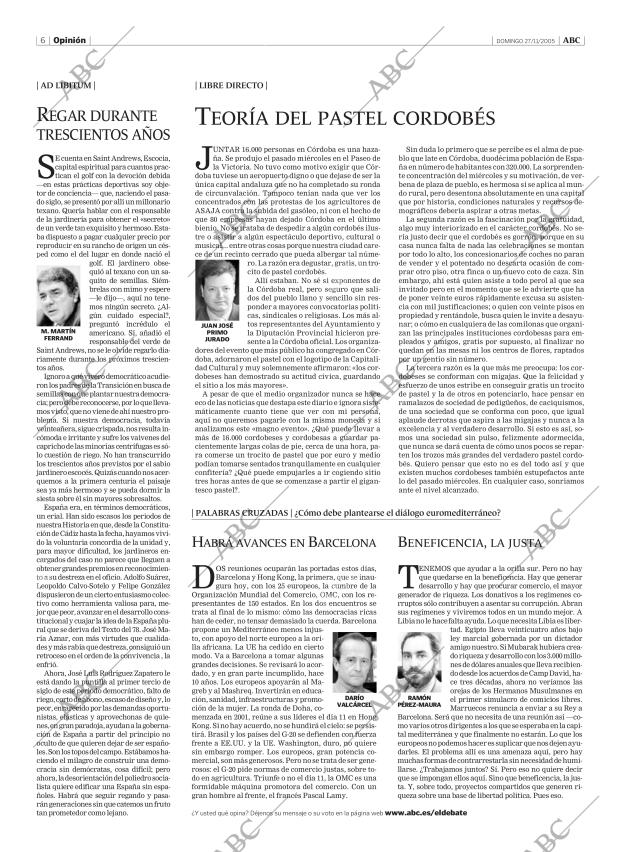 ABC CORDOBA 27-11-2005 página 6