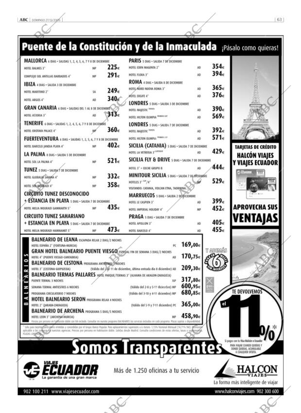 ABC CORDOBA 27-11-2005 página 63