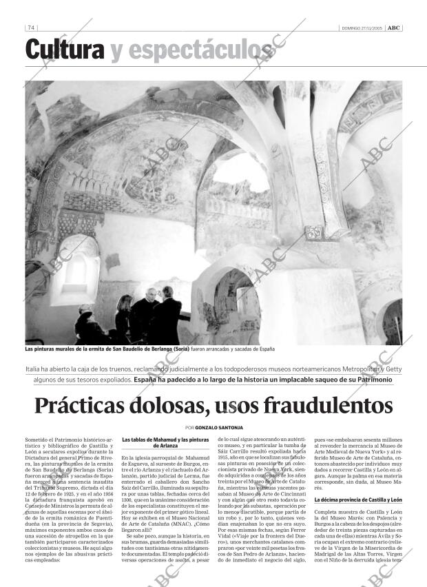 ABC CORDOBA 27-11-2005 página 74
